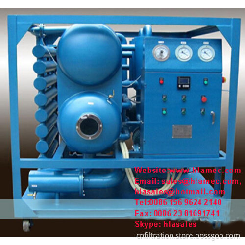 High Vacuum Transformer Oil Filter Machine
